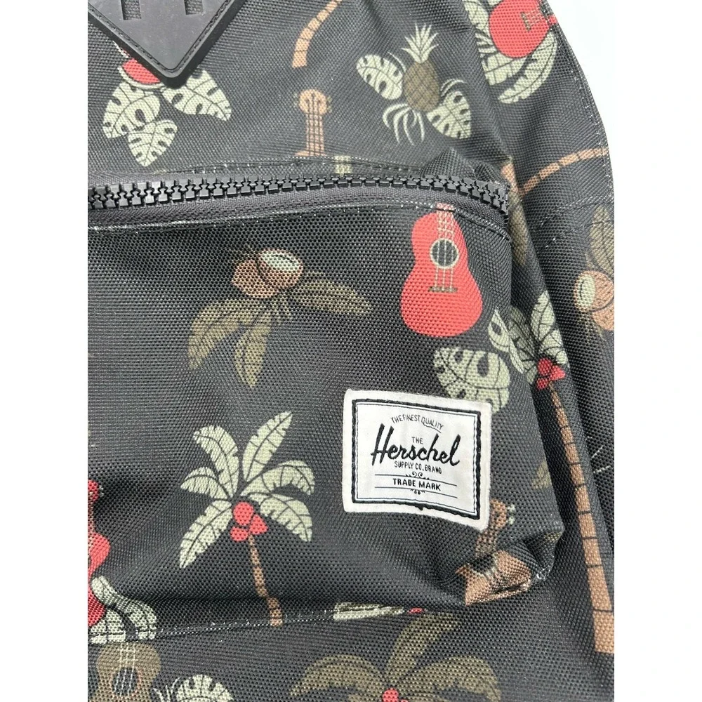 Herschel‎ Supply Co Heritage Kids Mini Backpack Black Island Print Adjustable